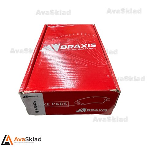 Колодки гальмівні передні, дискові AB0426 BRAXIS