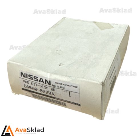 Колодки гальмові задні, дискові D4060002VA NISSAN