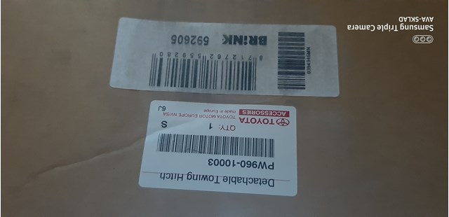 PW96010003 Toyota