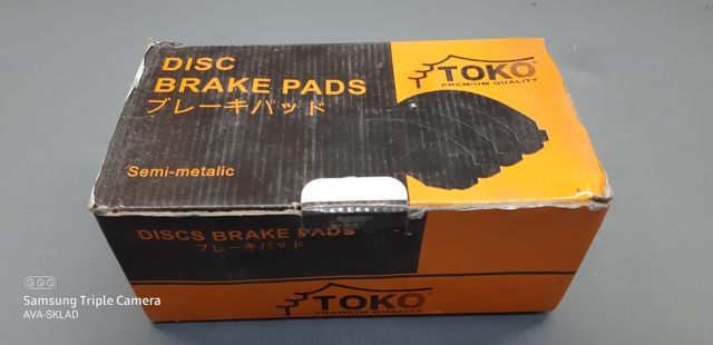 Передні гальмівні колодки T2137009 TOKO CARS