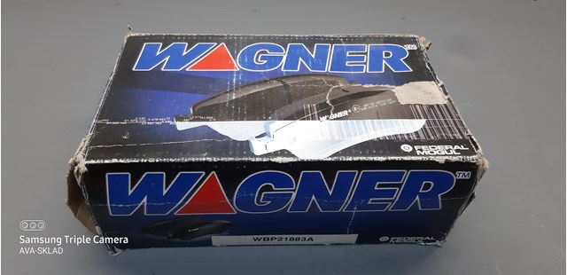 Колодки гальмівні дискові комплект WBP21883A WAGNER