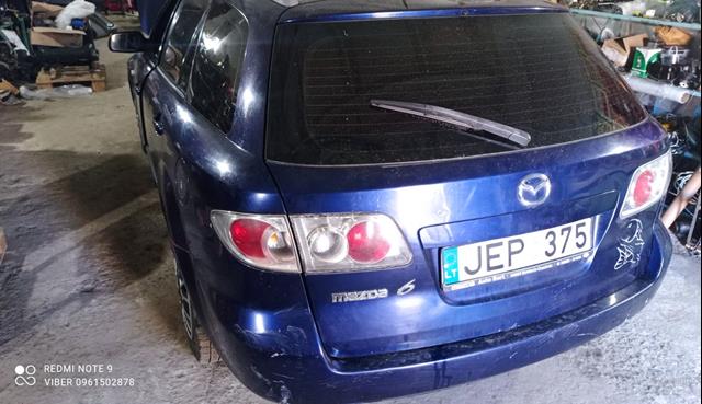 Вікно двері задка GJ5J63930G MAZDA