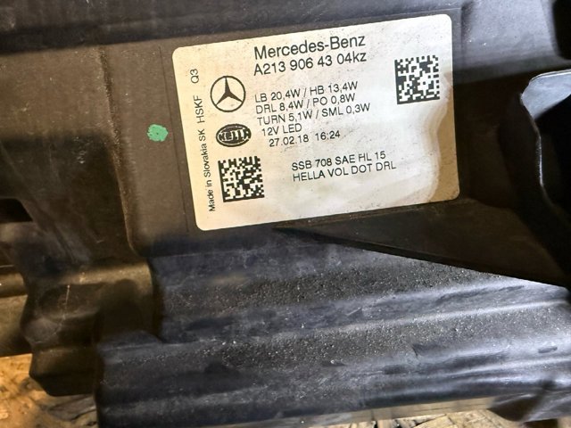 Оптика A2139066901 MERCEDES