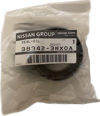 Сальник піввісі переднього моста, лівої 383423WX0A NISSAN
