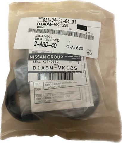 Ремкомплект супорту гальмівного переднього D1ABMVK125 NISSAN