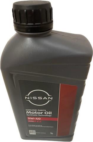Nissan motor oil 5w-40 олива моторна 1л KE90090032