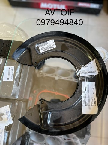 Захист гальмівного диска заднього, лівого 44150VB000 NISSAN