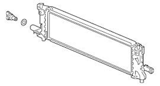 Радіатор інвентора 1J0106C2A01 HONDA