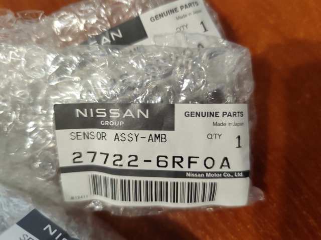 Датчик температури навколишнього середовища 277223VA0A NISSAN