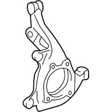Цапфа поворотного кулака 432010R010 TOYOTA