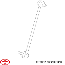 Яйця на стабілізаторі передні 488200R050 TOYOTA