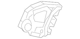 Замок задньої двері, лівої 6906033120 TOYOTA