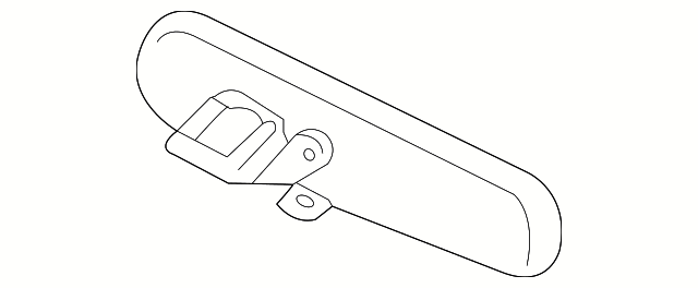 Дзеркало заднього виду 7630A332 MITSUBISHI