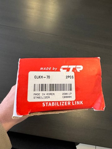 Стійка стабілізатора, переднього CLKH70 CTR