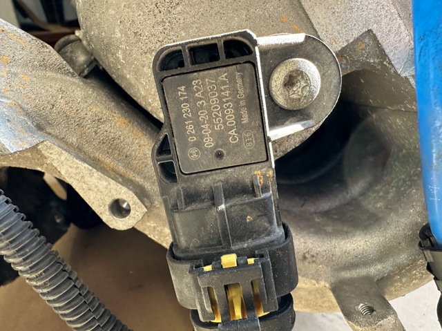 Датчик наддува 55209037 FIAT