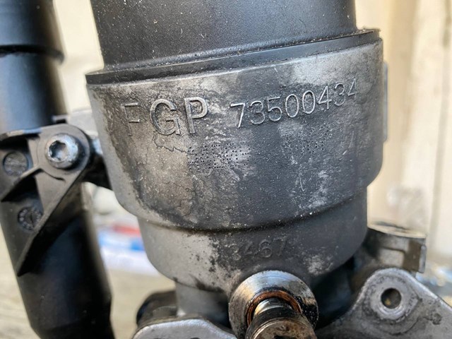 Корпус масляного фільтра 73500434 FIAT