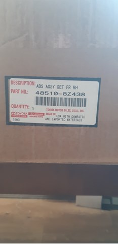 Стійка передня права 485108Z438 TOYOTA