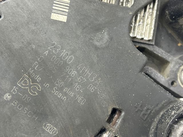 Генератор автомобільний 23100HG00B NISSAN