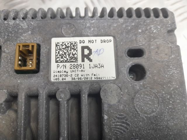 Дисплей бортового комп'ютера 280911JA3A NISSAN