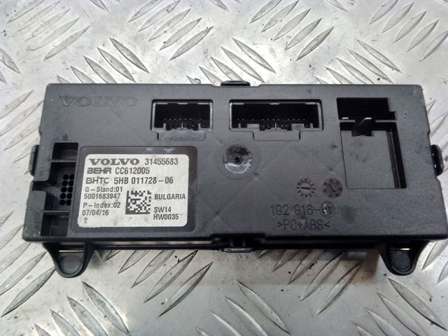 Модуль керування (ЕБУ) клімат-контролем 31455683 VOLVO
