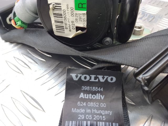 Ремінь безпеки передній правий 39818844 VOLVO