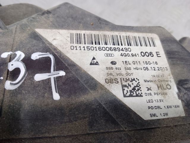 Фара передня права 4G0941044E VAG