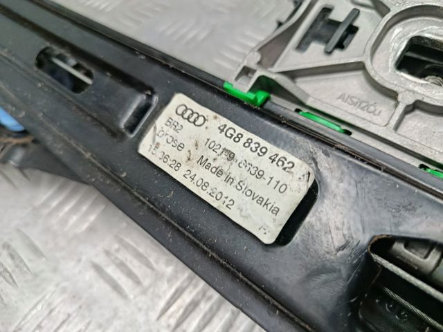 Механізм склопідйомника двері задньої, правої 4G8839462A VAG