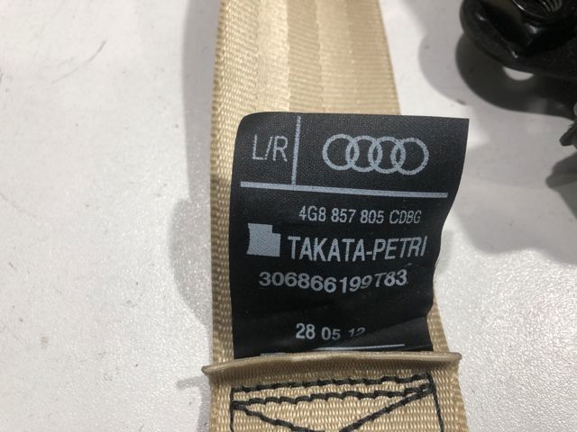Пасок безпеки задній 4G8857805C VAG