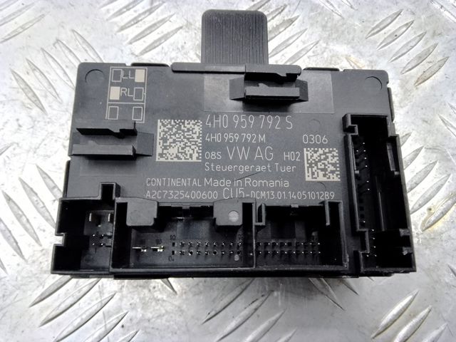 Блок комфорту передніх дверей 4H0959792M VAG