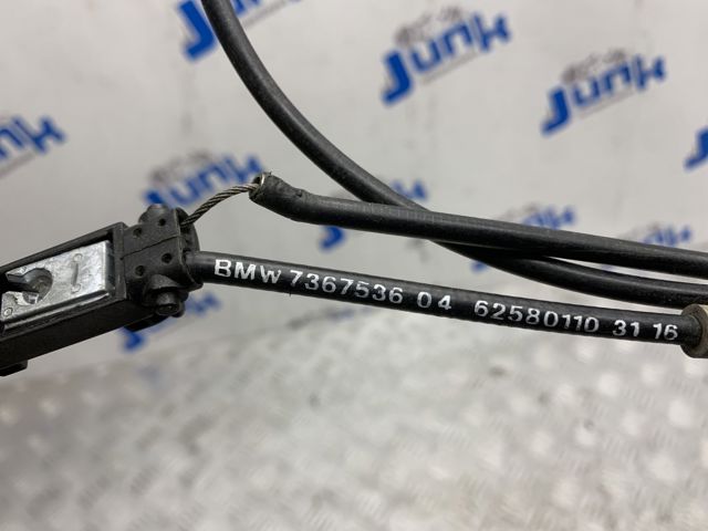 Трос відкриття капота, передній 51237367536 BMW