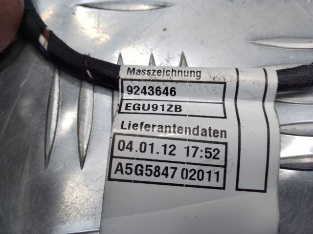 Електропроводка передніх дверей 61129252376 BMW