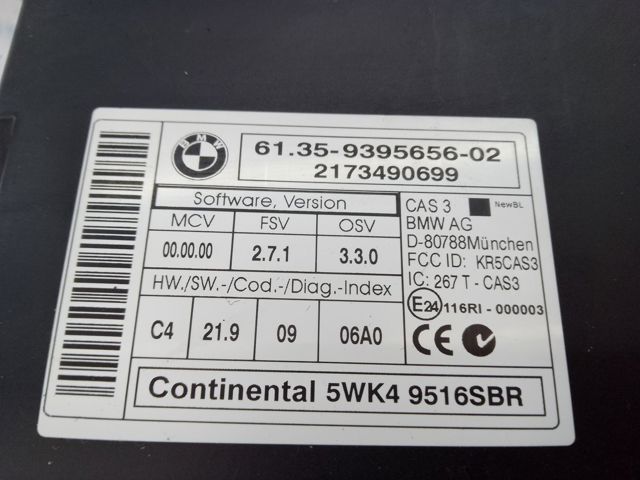 Блок комфорту 61359395656 BMW