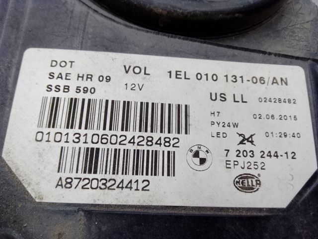 Фара комбінована, передня 63117203244 BMW