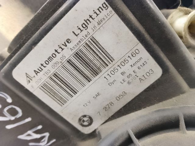 Фара основна ліва 63117289001 BMW