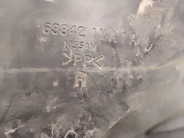 Підкрилок переднього крила, правий задній 638421MA1A NISSAN