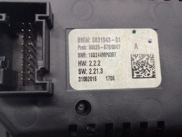 Блок управління режимів опалення / кондиціонування 64119388808 BMW