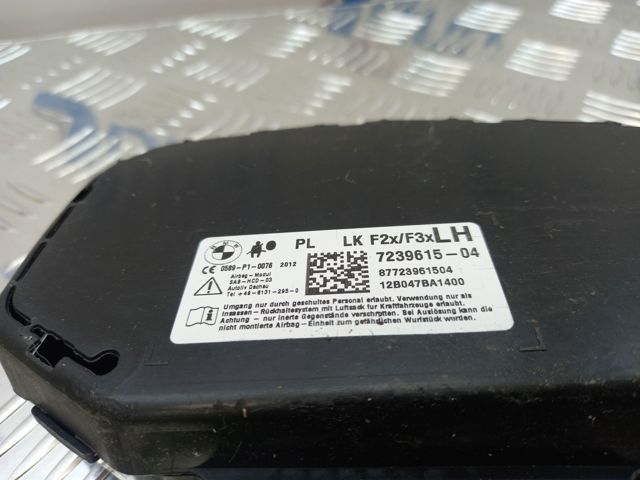 Подушка безпеки AIRBAG спинки сидіння, лівого 72127239615 BMW