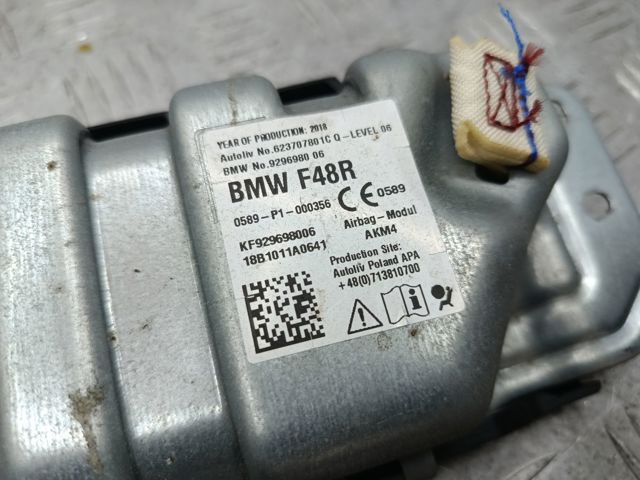 Подушка безпеки (AIRBAG) пасажирська, захисту колін 72129296980 BMW