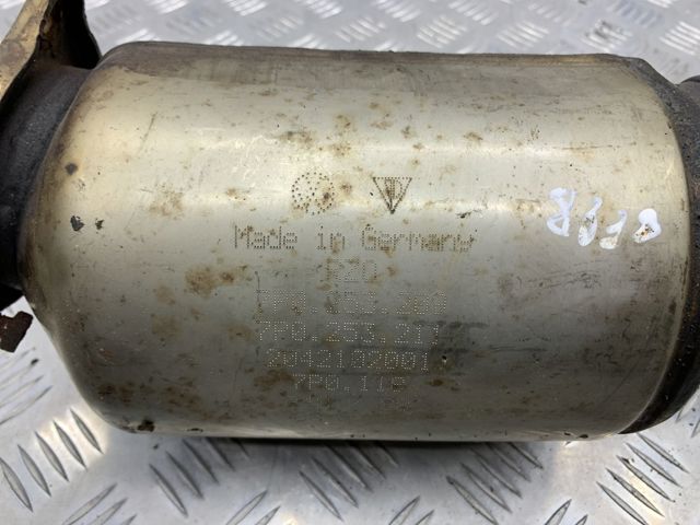Труба приймальна (штани) глушника, передня, ліва 7P0253209 VAG
