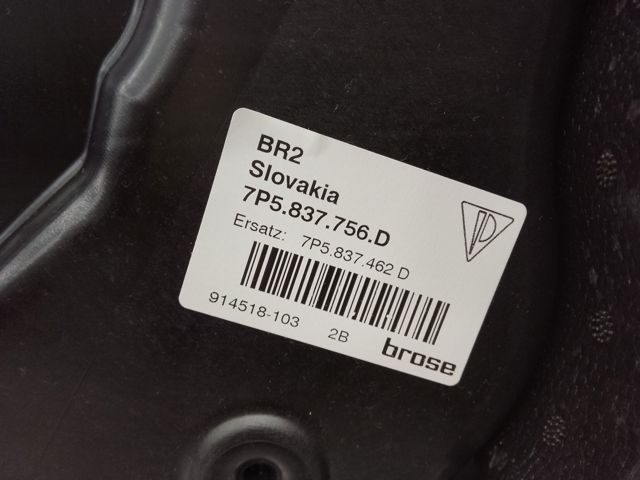 Склопідйомник (механізм переміщення скла) 7P5837756D PORSCHE