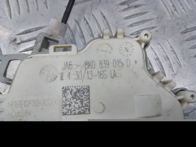 Замок задньої двері, лівої 8K0839015D VAG