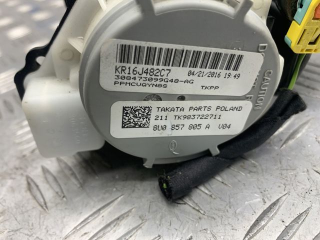 Пасок безпеки задній 8U0857805AV04 VAG