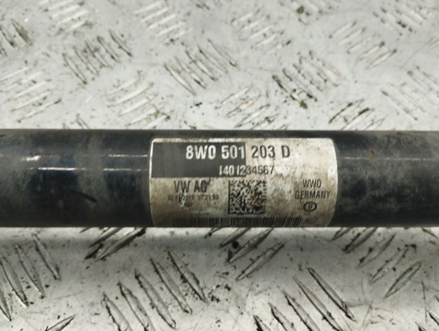 Привід задній 8W0501203D VAG
