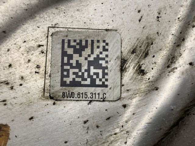 Захист гальмівного диска, переднього, лівого 8W0615311C VAG