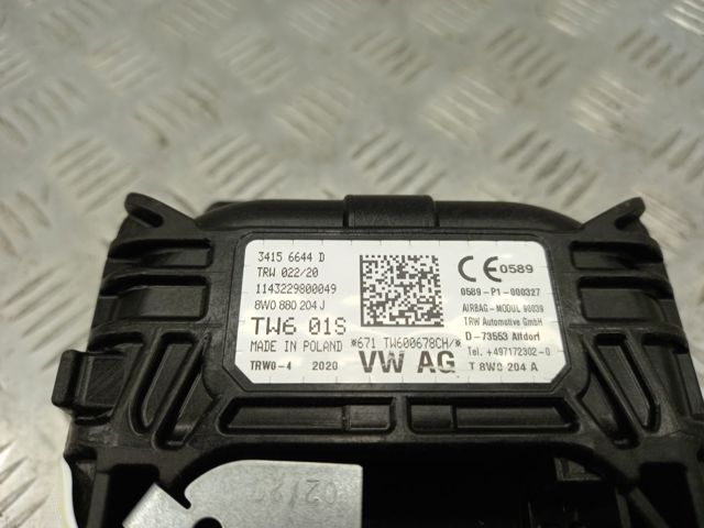 Подушка безпеки пасажира 8W0880204J VAG