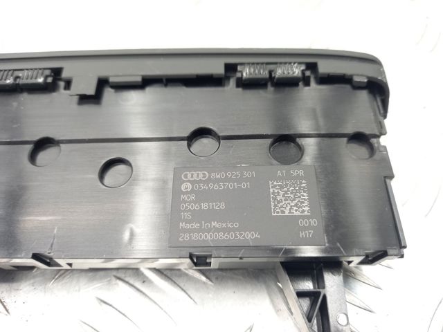 Блок кнопок центральної консолі 8W0925301AT5PR VAG