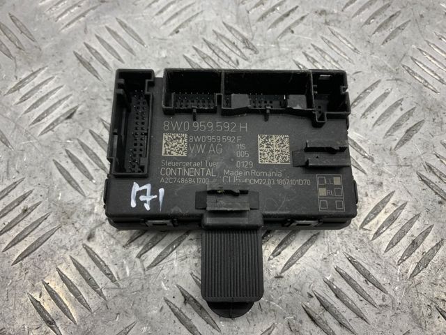 Блок комфорту передніх дверей 8W0959592H VAG
