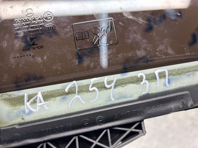 Скло-кватирка двері, задній, правій A1177300218 MERCEDES