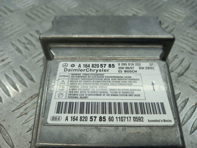 Модуль-процесор управління подушки безпеки A1648205785 MERCEDES