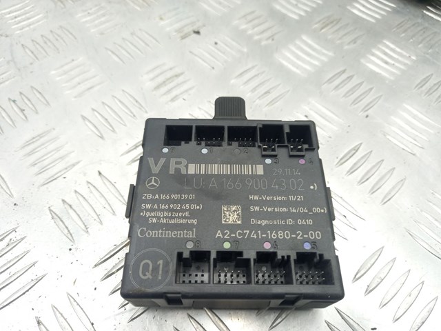 Блок комфорту передніх дверей A1669004302 MERCEDES